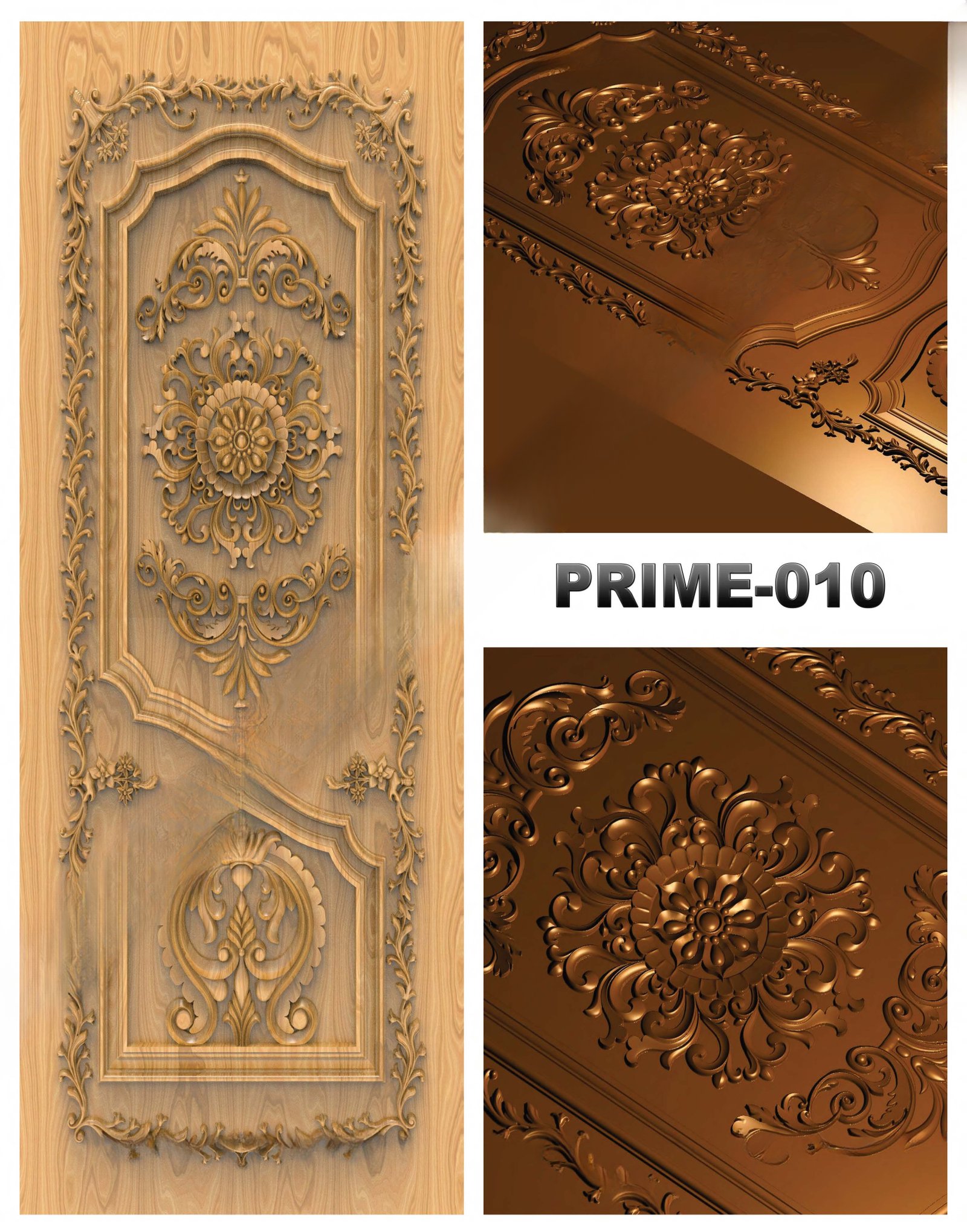 prime designs - PRIME-10 Divine Carved Relief CNC Design